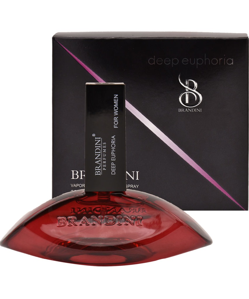 عطر زنانه ایفوریا دیپ مشکی قرمز 33 میل برندینی نمای ۲