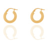 گوشواره طلا 18 عیار حلقه ای کدE1744 میوگلد