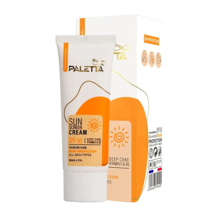ضد آفتاب بی رنگ با SPF50 مدل High protection حجم 50 میلی لیتر پالتا - 01