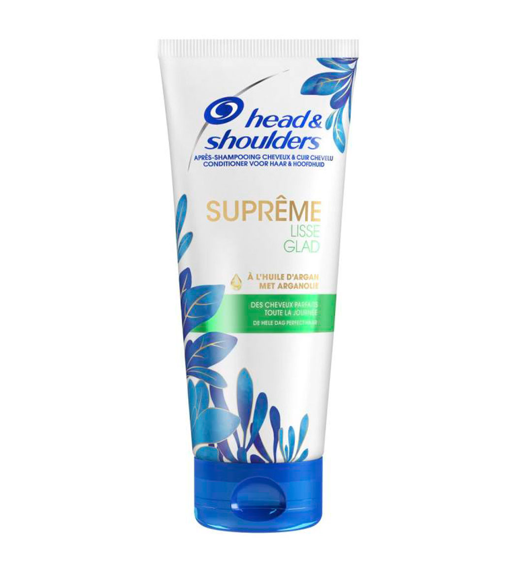 ماسک مو تغذیه کننده هد اند شولدر مدل Supreme Lisse Glad مناسب انواع مو حجم 220 میلی لیتر نمای ۲