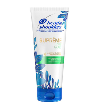 ماسک مو تغذیه کننده هد اند شولدر مدل Supreme Lisse Glad مناسب انواع مو حجم 220 میلی لیتر