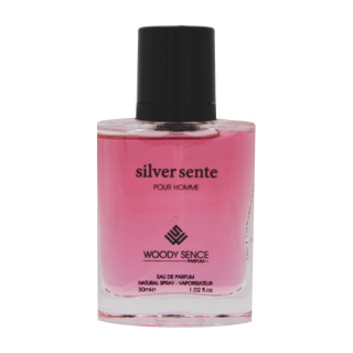 عطر جیبی مردانه مدل Silver Scent حجم 30 میلی لیتر وودی سنس
