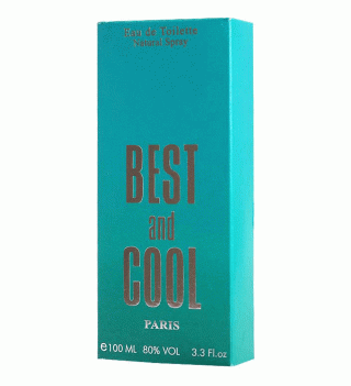 ادو تویلت مردانه مدل Best And Cool حجم 100میل پاریس