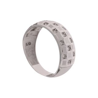 ست حلقه طلا 18 عیار زنانه و مردانه مدل MR1360 مهر گالری - 03