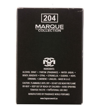عطر جیبی مردانه مارکو کالکشن مدل Lalique Encre Noire کد 204 حجم 25 میلی لیتر - 03