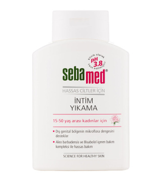 ژل بهداشتی بانوان مدل Intimate Wash برای سنین 50 تا 15 سال حجم 200میل سبامد