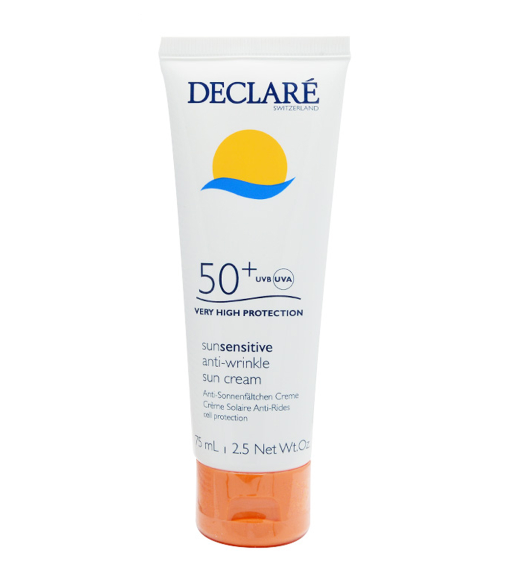 کرم ضد آفتاب بی رنگ دکلاره با SPF50 مناسب انواع پوست حجم 75 میلی لیتر نمای ۲