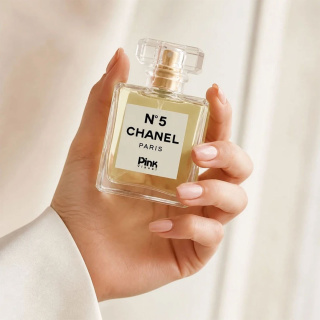 عطر جیبی زنانه مدل Chanel N°5 حجم 25 میلی لیتر پینک ویژوال - 02