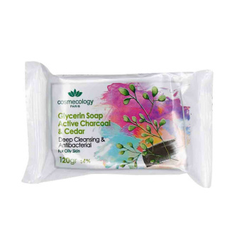 صابون گلیسیرین پاکسازی کننده و آنتی باکتریال مناسب پوست های چرب 120 گرم کاسمکولوژی