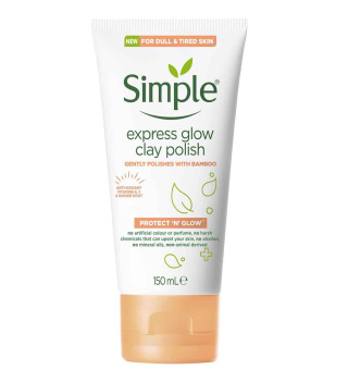ژل شستشو صورت مدل Express Glow حجم 150میل سیمپل
