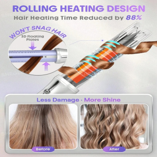 فر کننده و حالت دهنده مو شیگلم هیر مدل One Touch Airflow Styler Pro سایز 32 میلی متر - 02