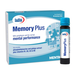 ویال خوراکی مدل Memory Plus با طعم پرتقال بسته 6 عددی