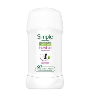 استیک دئودورانت invisible حجم 50 میل سیمپل