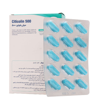 کپسول سیتی کولین 500 میلی گرم بسته 30 عددی یوروویتال - 01