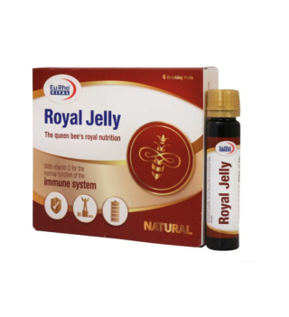 ویال خوراکی رویال ژلی تعداد 6 عدد یوروویتال - 01