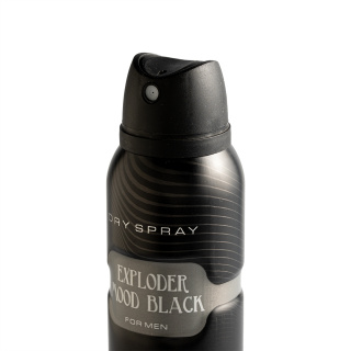 اسپری خوشبو کننده بدن مردانه مدل Exploder Mood Black حجم 200 میلی لیتر مولهنس - 02