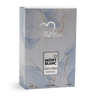ادو پرفیوم مردانه مدل Mont Blanc Explorer Platinum حجم 100 میلی لیتر هات لاو - 02