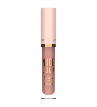 رژ لب مایع NUDE LOOK گلدن رز مدل NATURAL SHINE - 01