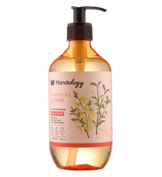 مایع دست شویی آروماتراپی Honey Suckele و Jasmin حجم 500میل هندولوژی - 01
