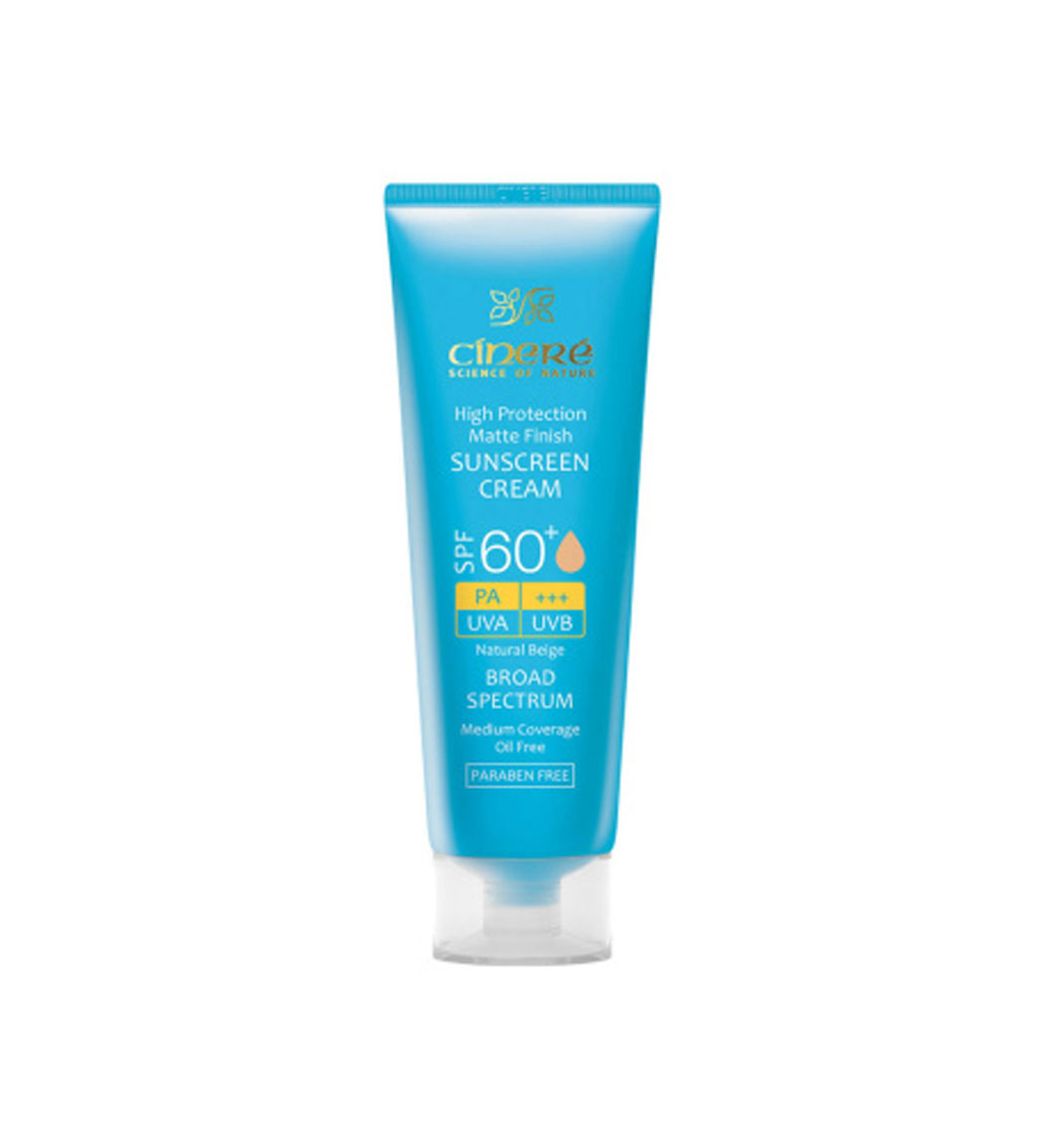 ضد آفتاب رنگی +SPF60 مات کننده پوست چرب