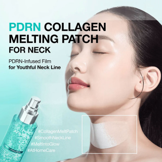 پچ حل شونده جوانساز و آبرسانی پوست گردن حاوی PDRN و کلاژن بسته 4 عددی آنوا - 02