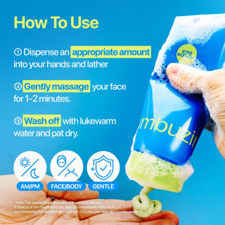 فوم شوینده و شفاف کننده صورت مدل Zero Blemish حاوی 2٪ گوگرد مناسب پوست مستعد جوش حجم 150 میلی لیتر نامبوزین - 03