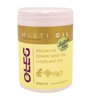 ماسک مو تقویت کننده مدل Multi Oil مناسب موهای آسیب دیده 1000 میل اولگ - 01