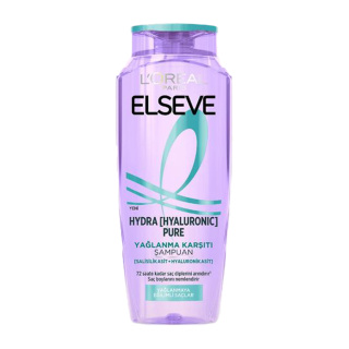 شامپو مدل Hydra Hyaluronic Pure مناسب موی چرب حجم 300 میلی لیتر لورال