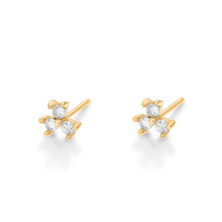 گوشواره طلا 18 عیار مدل سانیا