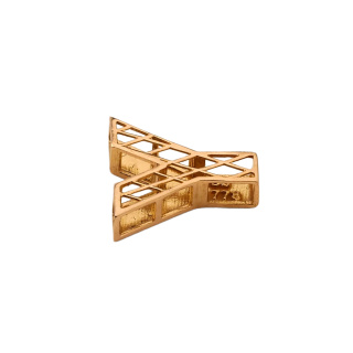 آویز گردنبند طلا 18 عیار زنانه طرح حرف Y کد MM2149 مهر گالری - 03