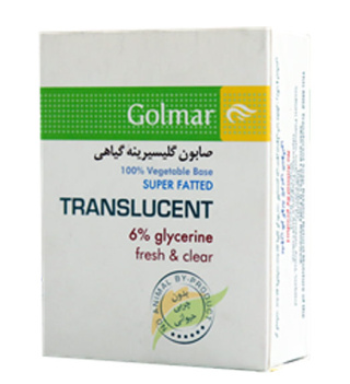 صابون گلیسیرینه طبیعی گلمر