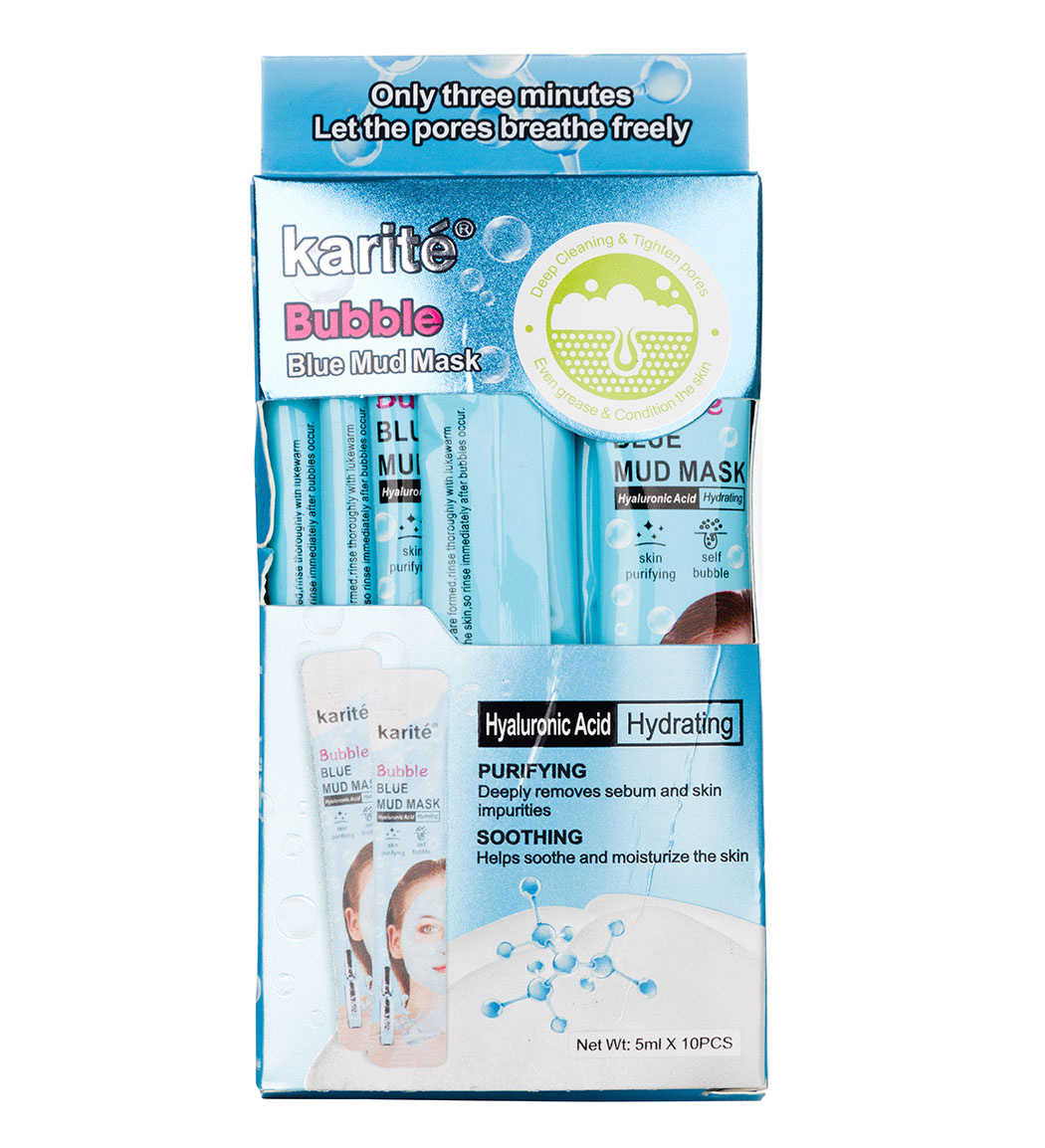 ماسک حبابی ساشه ای کاریته مدل Hyaluronic Acid حجم 5میلی لیتر نمای ۲
