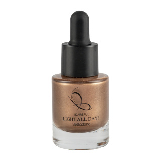 پک آرایشی دو عددی شامل کرم پودر مدل Hydrating شماره 03 و هایلایتر مدل Light All Day شماره 03 بلادونا - 02