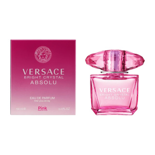 ادوپرفیوم زنانه مدل Versace Bright Crystal Absolu حجم 100 میلی لیتر پینک ویژوال