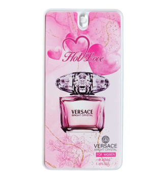 عطر جیبی زنانه مدل Versace Bright Crystal حجم 40میل هات لاو