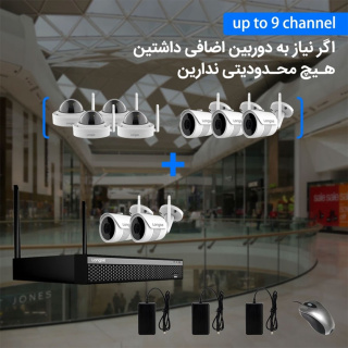 سیستم امنیتی لانگسی مدل WIFI3608DE2SW200 - 06