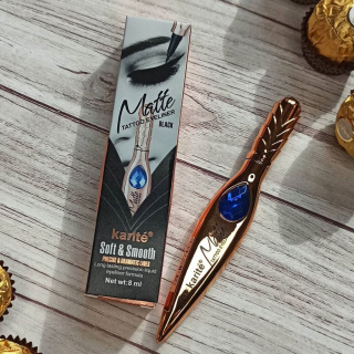 خط چشم ماژیکی رنگ مشکی مات کاریته - 01