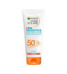 شیر ضد آفتاب کودک گارنیر مدل SENSITIVE advanced (SPF 50+)  حجم 200 میل گارنیر