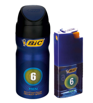 ست اسپری و عطر مردانه شماره 6 بیک