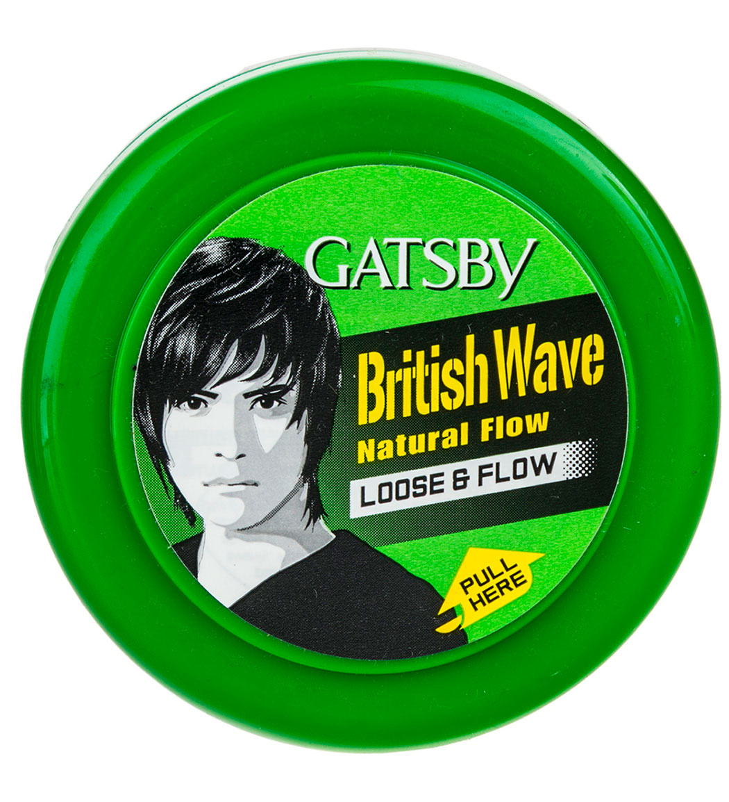 واکس مو سبز مدل british wave