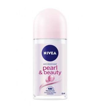 دئودورانت رولی زنانه مدل Pearl And Beauty حجم 50 میلی لیتر نیوا