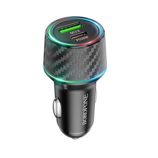 شارژر فندکی 48 وات بروفون مدل BZ21 USB