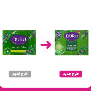 صابون بهداشتی حاوی روغن زیتون بسته 4 عددی دورو - 01