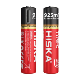 باتری نیم قلمی قابل شارژ مدل H16 بسته 4 عددی هیسکا - 02