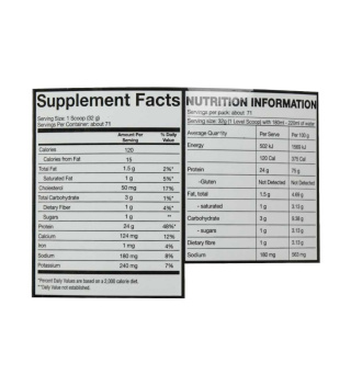 پودر پروتئین جاینت اسپورتس مدل Whey وزن 2268 گرم - 02