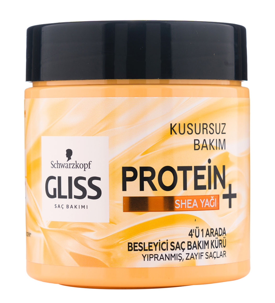 ماسک مو تغذیه کننده گلیس مناسب مو ضعیف و شکننده حجم 400 میلی لیتر