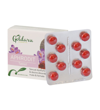 قرص روکش دار آفرودیت بسته 30 عددی گل دارو - 01