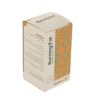 قرص روکش دار برنینگ فت بسته 30 عددی گلدن لایف - 01
