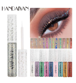 خط چشم رنگی هندیان مدل Glitter - 02