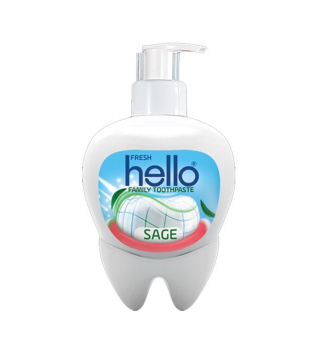 خمیر دندان پمپی sage حجم 250 گرم هلو فرش